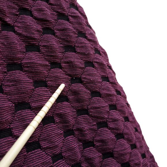 Habitat Maroon Red Black Zipper Front Collared Jacket Coat Size Medium - Picture 10 of 12